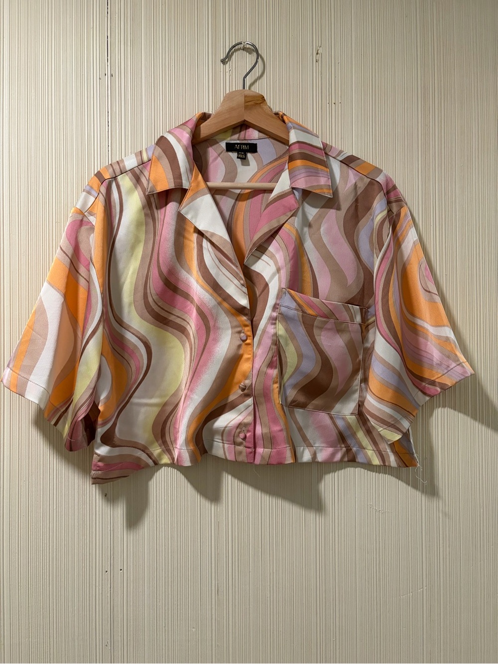 Pucci Inspired Button Down Top